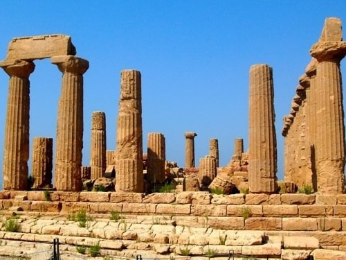 valle dei templi agrigento foto